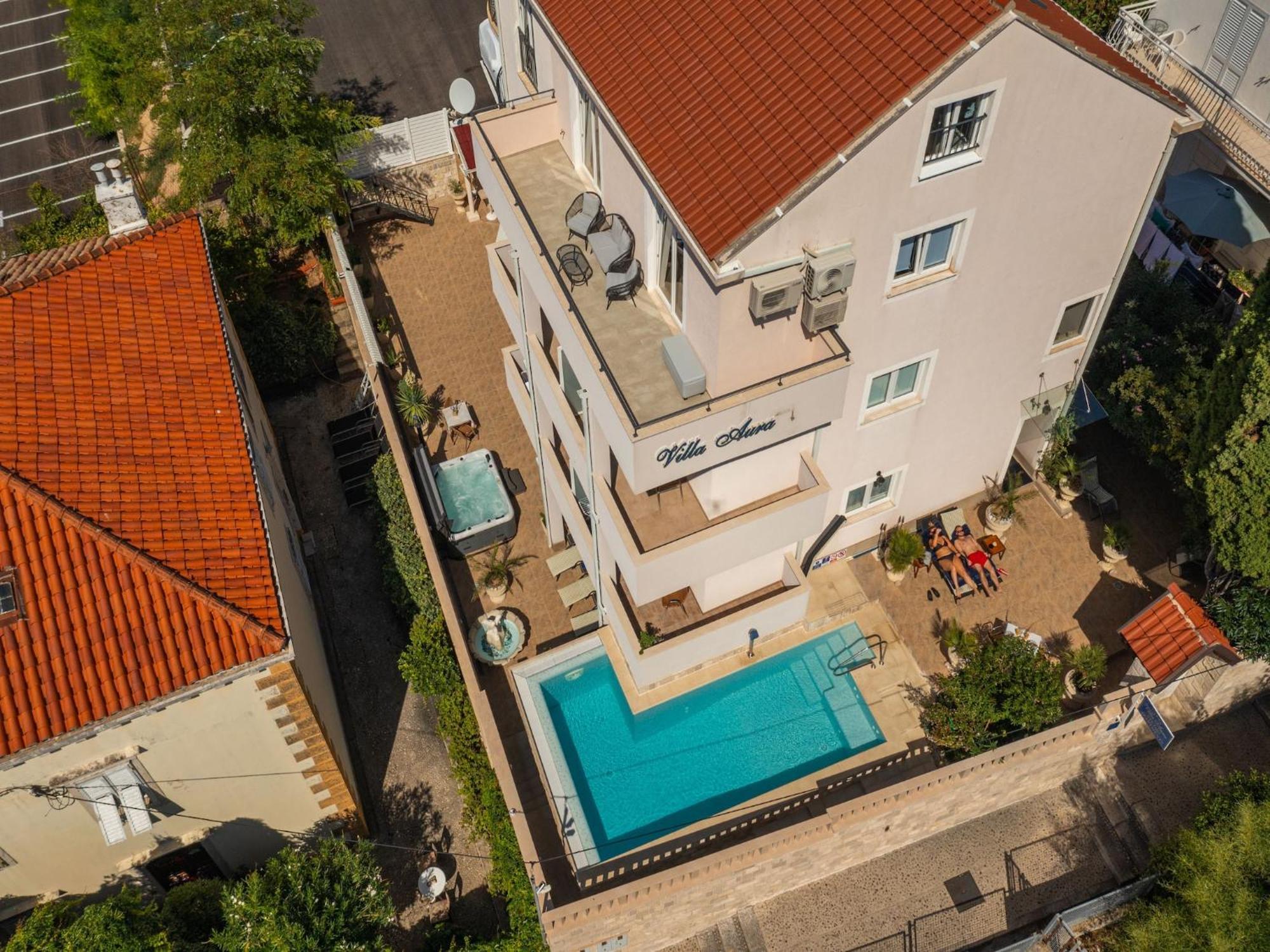 Apartments Aura - Comfort Studio Apartment E With Shared Swimming Pool Dubrovnik Exteriör bild